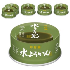 imuraya 井村屋 水羊羹罐頭 抹茶口味, 6個, 83g