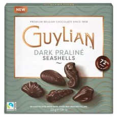 GuyLiAN 吉利蓮 C.SHELL 黑巧克力, 225g, 1個