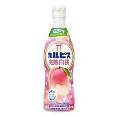 可爾必思 濃縮白桃乳酸菌飲料, 470ml, 1瓶