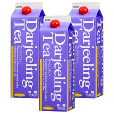 HAMAYA 大吉嶺紅茶 無糖, 3個, 1L