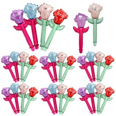 生活女王 氣球花束 30款組合 隨機出貨, 1套, 玫瑰