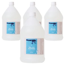 화장품용 퓨어 아세톤, 3.8L, 4개