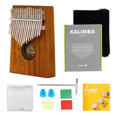 三益樂器SAMICK 卡林巴17音拇指琴7件套組, 1組