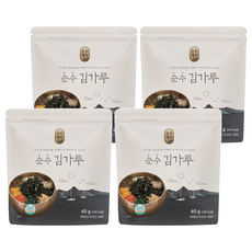 순수해작 순수 김가루, 40g, 4개