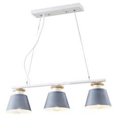 Honey Comb 北歐風簡約餐廳吊燈 三頭設計 長度可調整 適用於多種空間, 1入