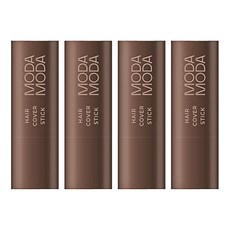 모다모다 프로체인지 헤어 커버 스틱 3.5g, 3호 자연갈색, 4개