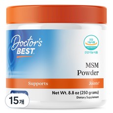 닥터스베스트 MSM 파우더, 250g, 15개