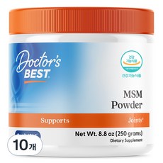 닥터스베스트 MSM 파우더, 250g, 10개
