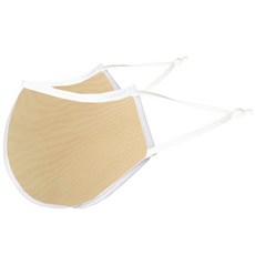 하하비샵 등산 방수 파스텔컬러 마스크 아동용 S, 1개입, 1개, 베이지