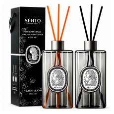 센토 인텐스 프리미엄 대용량 디퓨저 550ml, 일랑일랑, 2개