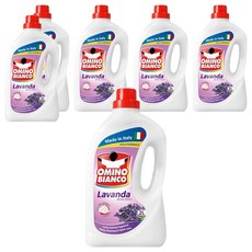 OMINO BIANCO Nature Fresh薰衣草新液體洗衣精, 2L, 6個