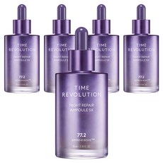 미샤 타임 레볼루션 나이트리페어 앰플 5X, 70ml, 5개