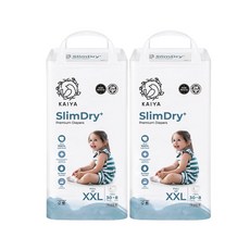 KAIA Slim Dry Plus 優質褲型紙尿褲 男女通用, 加大號(2XL), 76張