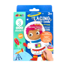 AVEnIR 穿繩隨身幸運吊飾 Set, lvl3太空人, 1盒