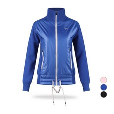 luxgolf 女款針織拼接防風外套 2307 LB3W808W