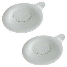 Hanbomnuri浴缸塞子洗臉台地板排水口矽膠蓋 2入, 灰色