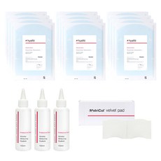 MatriCol 膠原蛋白蜜光肌膚3週計畫面膜 12片+面膜精華 150ml 3瓶+化妝棉組合, 1組