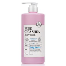 온더바디 퓨어 시카 쉐어 바디워시 베이비파우더향, 1L, 1개
