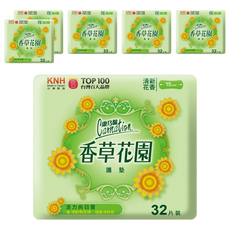 康乃馨 香草花園護墊 向日葵, 15cm, 32片, 6包