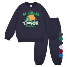 올리반 아동용 어텀 캠핑 상하의 세트