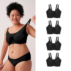 24hrs. 無感失憶內衣4件組 經典款