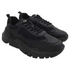 ARUK 單色舒適超輕量運動鞋 全黑 250