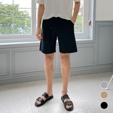 ANOTHER.D 男款防皺5分綁帶褲