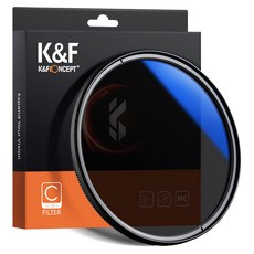 케이앤에프컨셉 CPL 슬림필터 AGC Glass 49mm, NANO-C HMC
