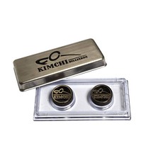 KimChiBilliards Kimchi Q 撞球桿頭 2入, 混合色, 1套