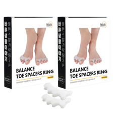 Daybyday 端正生活故事 平衡腳趾環 2入, 2個