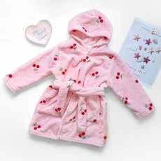 woojooi Cherry Dino 浴袍