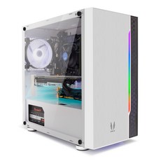 로켓PC Alpha AMD No 3. 화이트 조립컴퓨터 본체 (AMD 라이젠5 5600G 라데온 7 그래픽 ), ROCKATPC Alpha AMD No 3., WIN 미포함, RAM 16GB, NVMe 512GB