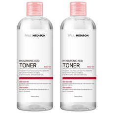 PAUL MEDISON Deep Red玻尿酸化妝水, 2瓶, 510ml