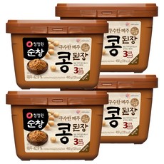 Daesang Chung Jung One Soybean 大醬廣場, 450g, 4盒