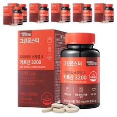 GREEN MONSTER Diet Special 3幾丁聚醣3200補充錠, 84顆, 7盒