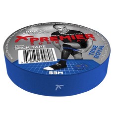 Premier 足球襪膠帶 PST ES 足球襪膠帶 深藍色, 1個
