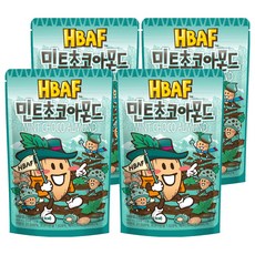 바프 민트초코 아몬드, 190g, 4개
