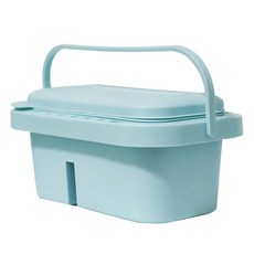 Pick and Home 3合1便攜式水彩顏料水桶, 馬卡龍藍