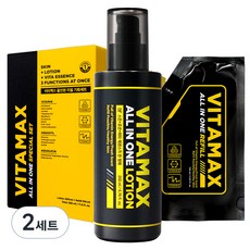 Miff Vitamax 男士多合一乳液 200ml + 補充裝 150ml, 2個