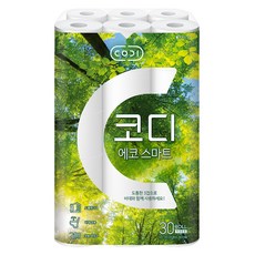 CODI 3層捲筒式衛生紙, 22m, 30捲, 1袋