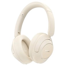 Earfun Wave Pro 耳罩式降噪藍牙耳機 傑出降噪45dB 40mm大驅動單體 80小時超長續航力, 白色