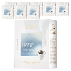 aLIST 투썸플레이스 핸드드립 커피 디카페인 브라질, 15개입, 3개, 7g