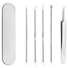 Onbiyu 高級A款9件組鋼製黑頭粉刺夾, 1套, 單一顏色