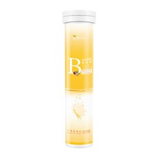 Bee Zin 康萃 綜合維生素B群發泡錠 9大關鍵營養素 速溶好吸收 水溶片技術 生物利用率UP 提升活力精神, 20顆, 80g, 1瓶