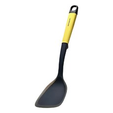 PEARL LIFE 珍珠金屬 Frost 耐熱小型易翻鍋鏟 G-5123 250 x 60mm, 棕色, 1支