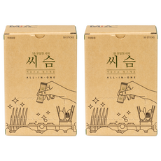 씨슴 식기세척기용 분말 세제, 500g, 2개