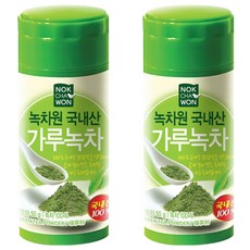 녹차원 국내산 가루녹차, 50g, 2개