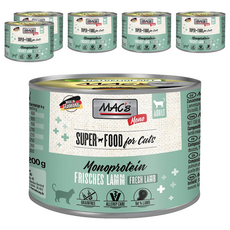 MAC's 馬克 主食貓罐 200g 6罐 羊肉 德國原裝進口 無穀物 高蛋白