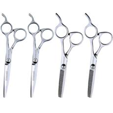 디자이너스 가정용 미용가위 컷팅 + 틴닝 세트, 2개