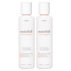 에뛰드 New 수분가득 콜라겐 에멀전, 180ml, 2개